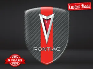 Pontiac Personalisierte Logosticker Stilvoll Robust Anpassbar